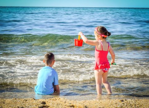 Отдых в Крыму с детьми с песчаным пляжем